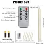 LED Flameless Taper Candles - Image 4